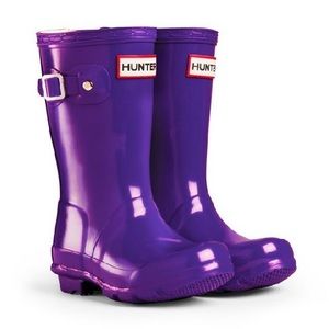 Hunter boots purple (Gently Used)